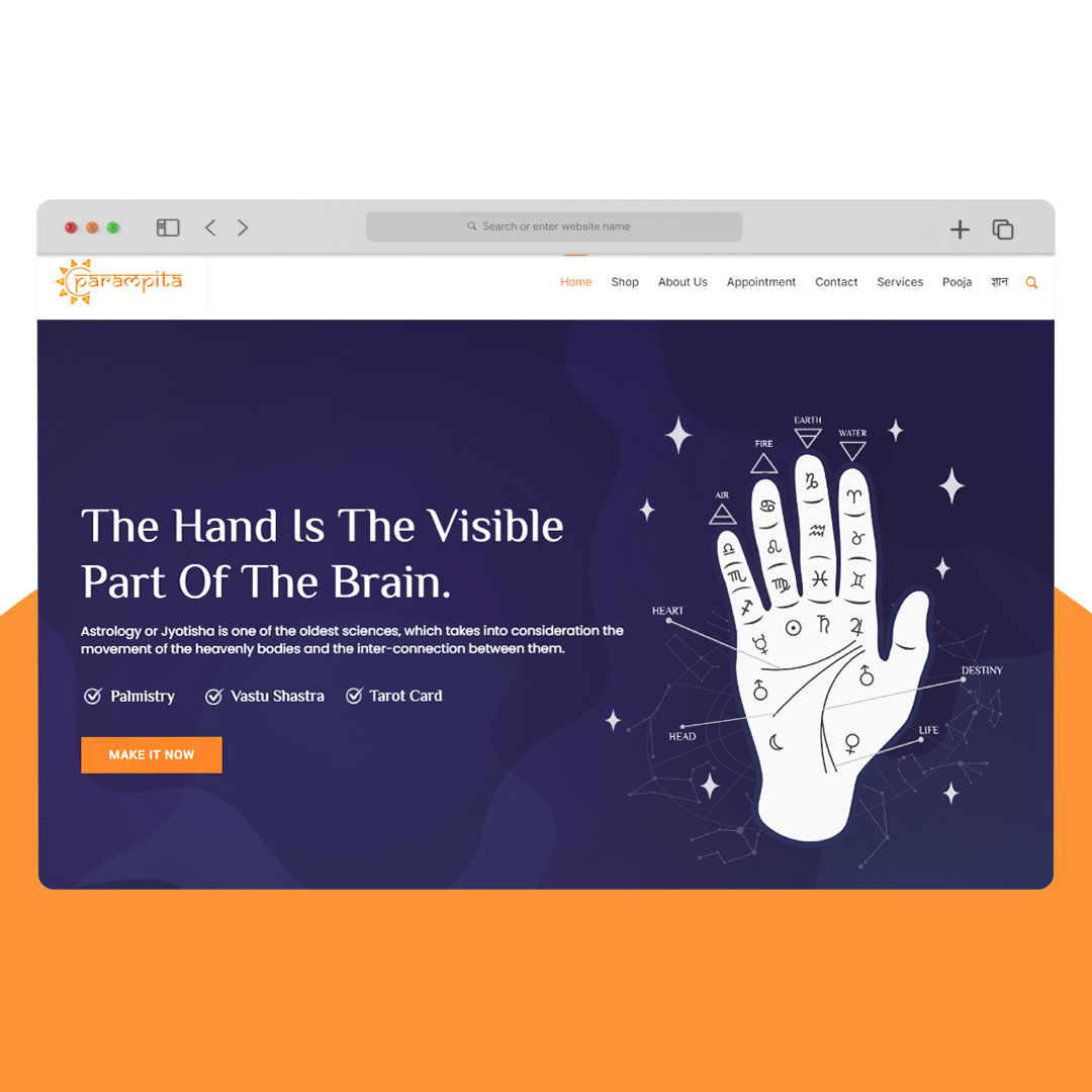 Parampita (Website) Astrology or Jyotisha