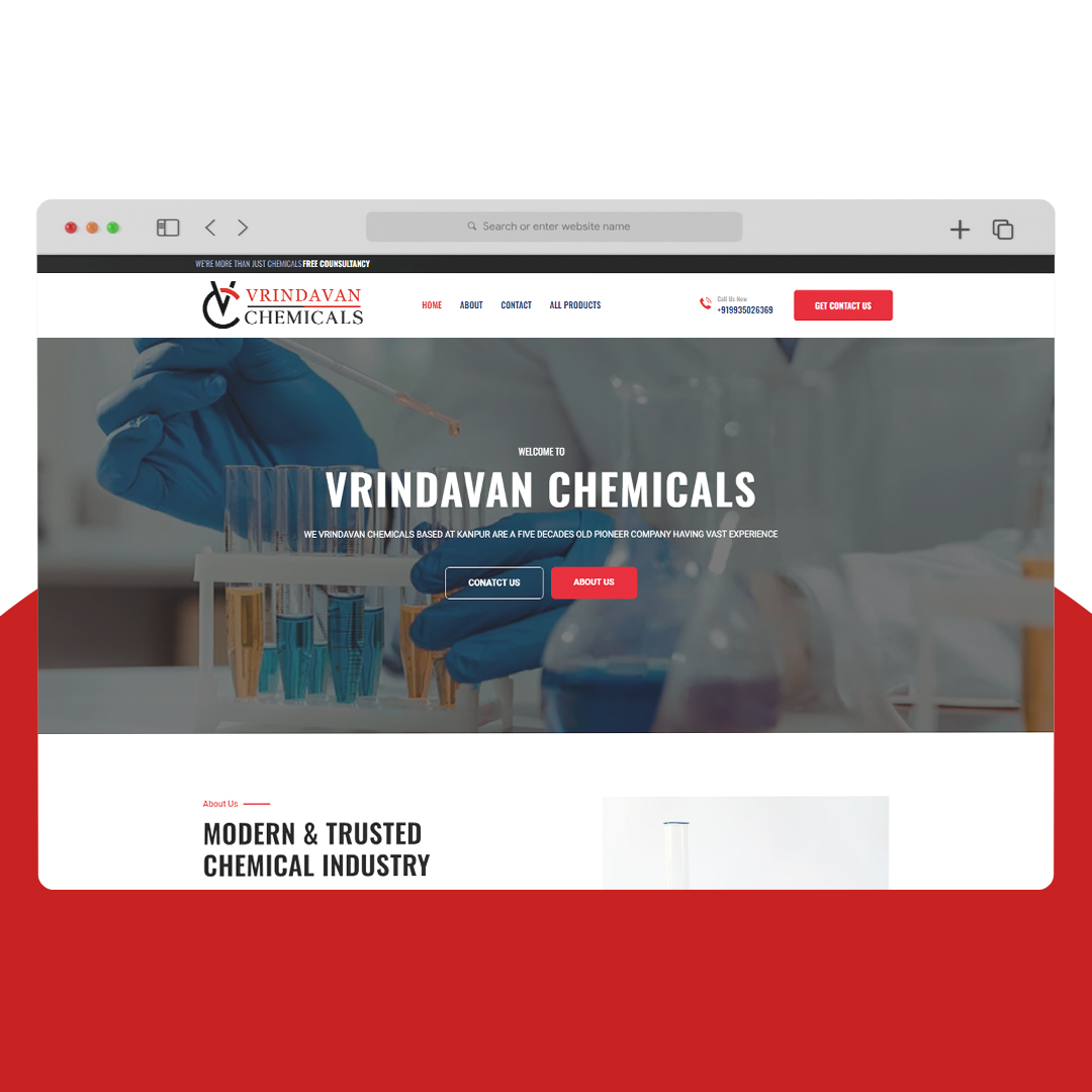 Vrindavan Chemicals (Website) Chemical Industry