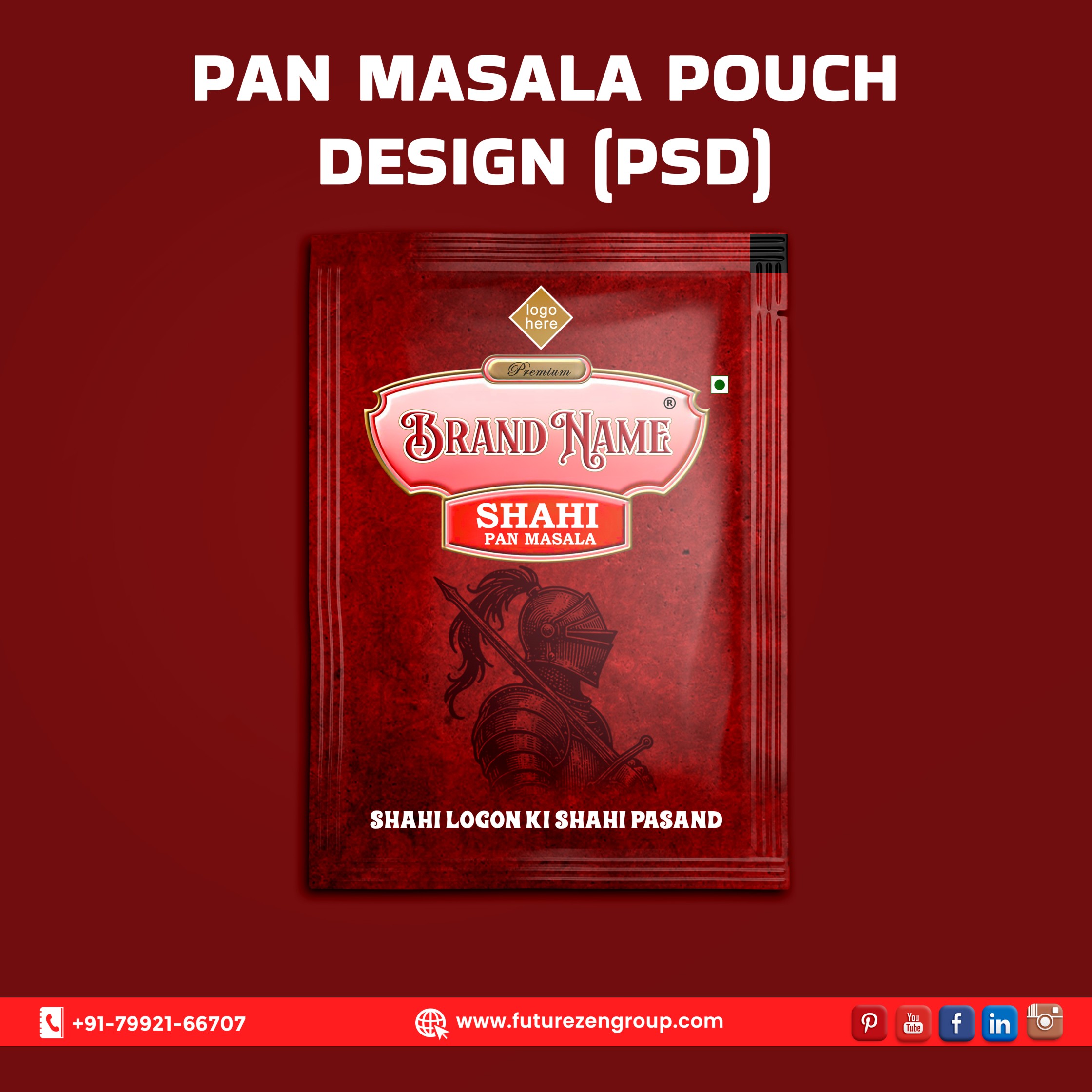 Pan Masala Pouch Design