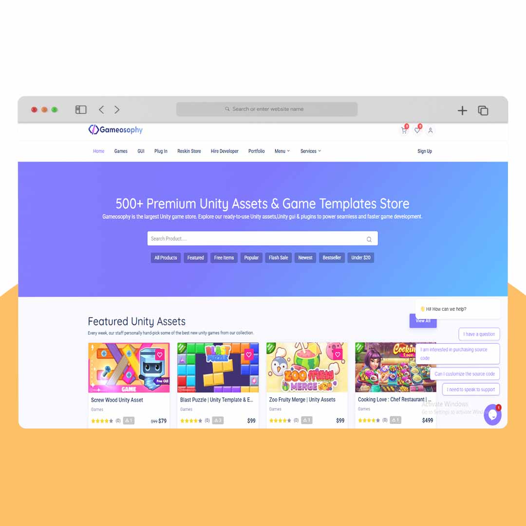 Gameosophy (Website) Gaming App